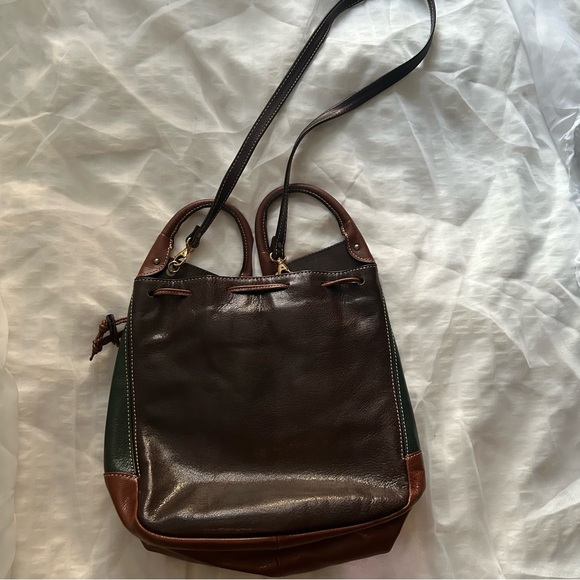 Louis Feraud Paris vintage designer genuine leather crossbody bag (RARE) - Picture 3 of 8